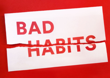breaking free of bad habits building positive thoughts: saturday 25 april