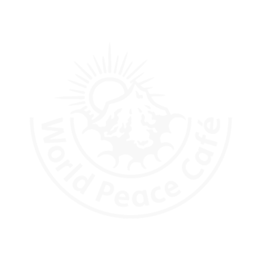 logo world peace cafe