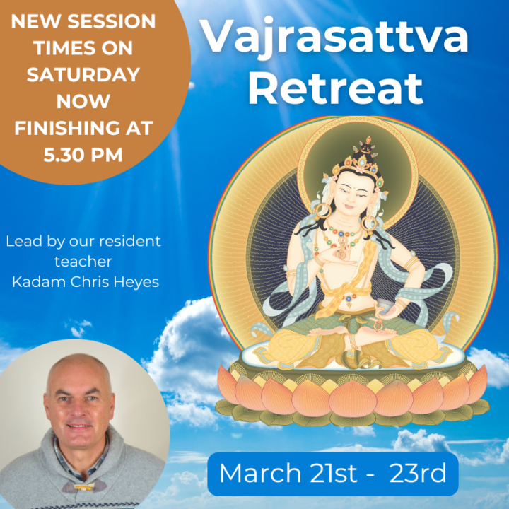 Vajrasattva Retreat - 21-23 March