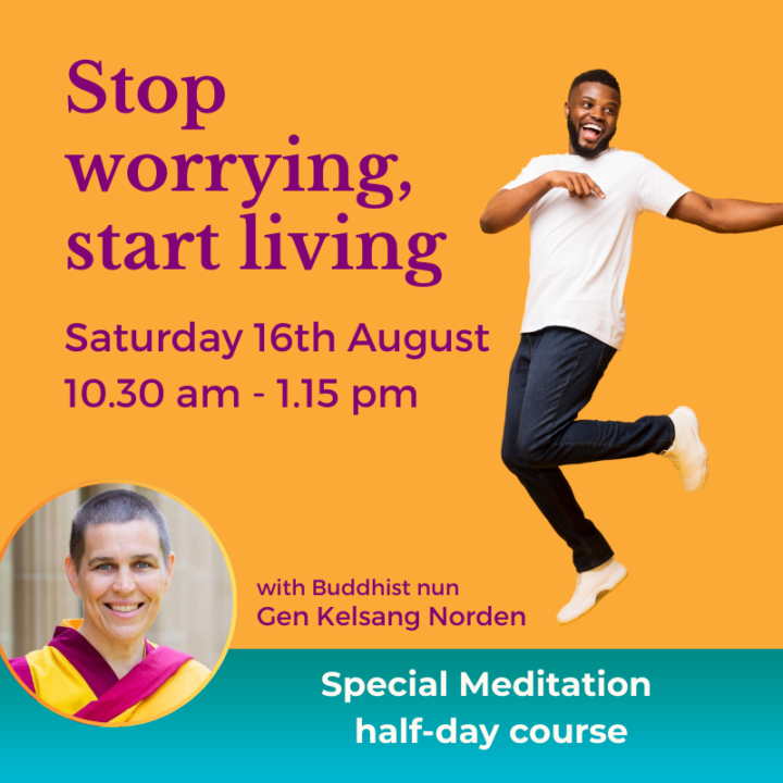 Stop worrying start living - August 16