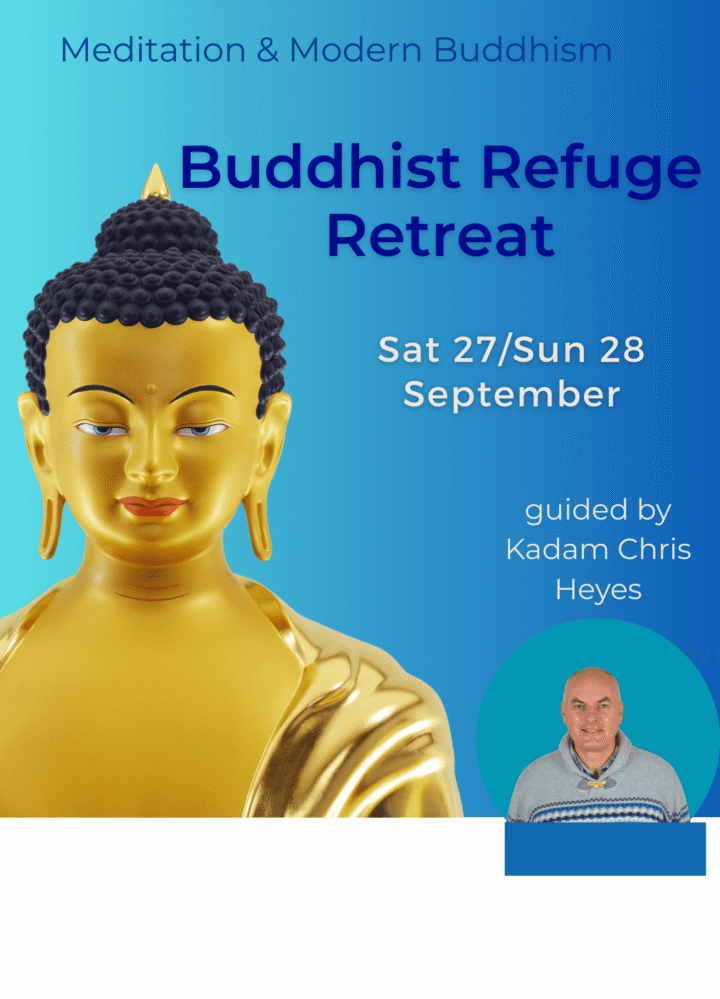 Buddhist refuge retreat: 27 & 28th Sept