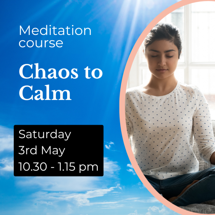 Chaos to calm - Saturday 3rd May