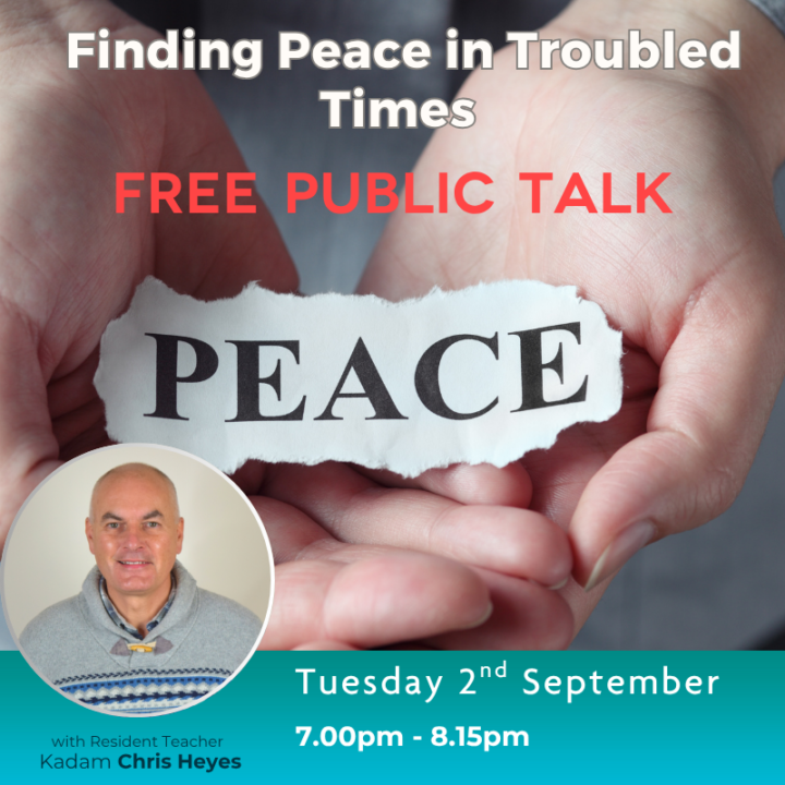 Free Public Talk 2 Sept